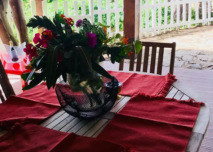 شقة Les Terrasses Levantines Île du Levant